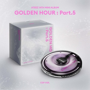อัลบั้มต้นฉบับภาษาเกาหลีของวง ATEEZ - GOLDEN HOUR : Part 5 (รุ่น CDP) - Product Image 1