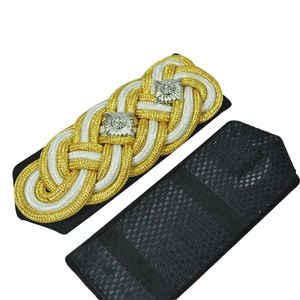 Latest Best Quality Laser Cut Stitch Customized Color Wire Bullion Shoulder <b>Boards</b> with Custom Shape Garment Use Cheap Price - Product Image 3