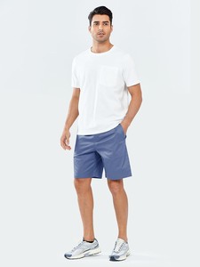 Shorts décontractés pour homme, tissu doux, respirant, short d'été, taille élastique, cordon de serrage, confortable, shorts de sport, shorts de course - Product Image 6