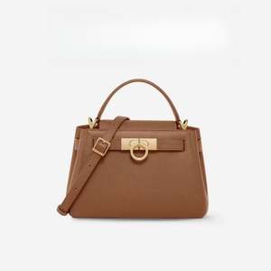 Bolsos de Mano de Lujo para Mujer con Logotipo Personalizado, Asa Superior Nueva y Doble Cadena, Bolsos de Mano al por Mayor para Mujer - Product Image 1