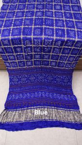 Pure Gaji Silk Ghatchola <b>Saree</b> Traditional Bandhani Wedding <b>Saree</b> for Women - Product Image 3