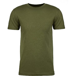 Crew Fitness Regular Fit T-<b>Shirt</b> 100% Cotton Sublimation Blanks Custom Logo Printed Breathable Quick Dry Short Sleeve for <b>Men</b> - Product Image 2