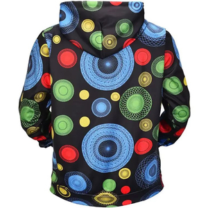Sweat-shirts à capuche en polyester de haute qualité pour enfants et adultes, tailles US, vierges pour sublimation, effet décoloré - Product Image 6