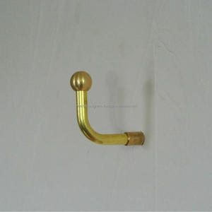 Crochets muraux en laiton pour vêtements, abordables, faits à la main, style antique, pour salle de bain - Product Image 3