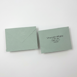 Enveloppes à bords festonnés gaufrés pour invitations de luxe, mariages, papeterie, cadeaux, cartes artisanales et fournitures en gros - Product Image 1