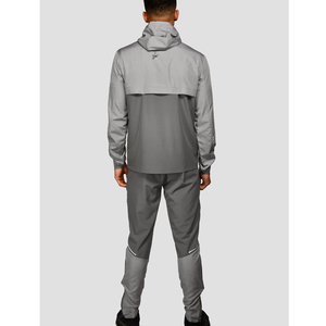 Ensemble veste coupe-vent et pantalon pour homme avec logo personnalisé élégant pour un usage décontracté et des performances sportives - Product Image 6