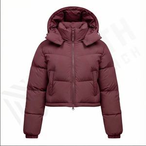 Veste parka d'hiver décontractée pour hommes vente en gros personnalisée à la mode grande taille chaude imperméable à capuche bouffante nylon matériel coton hommes - Product Image 2