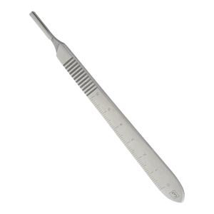 # 3 mangoes para bisturí con escala, de acero inoxidable, soporte para hojas quirúrgicas dentales, instrumento de medición, herramienta de precisión reutilizable - Product Image 2