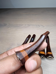 Pipa de Tabaco Hecha a Mano de Madera Natural, Estilo Clásico, Duradera y Ecológica, Diseño Personalizable - Product Image 3
