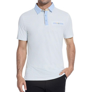 Camisa de Golf para Hombre con Estampado de Ancla Náutica, Diseño Costero Oceánico, Estilo Marinero, Cuello Deportivo, Jersey Atlético de Alto Rendimiento - Product Image 2