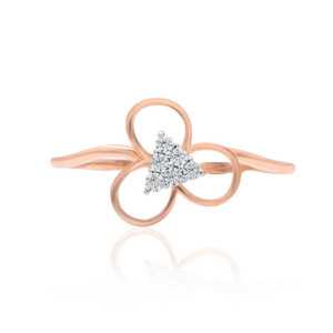 Solid 14K Rose Gold Ladies <b>Ring</b> 0.800g High Volume B2B Jewelry Sales Regular Size <b>Thin</b> Gold Band for Importers Jewelry Make - Product Image 1