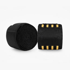 Rodilleras Delgadas de Spandex y Nailon de Calidad Premium con Cierre de Gancho y Bucle para Protección Profesional en Levantamiento de Pesas y Sentadillas (Par) - Product Image 4