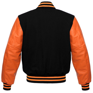Wholesale Blank <b>Men</b> Letterman <b>Varsity</b> <b>Jackets</b> Custom Embroidery <b>Bomber</b> College - Product Image 2