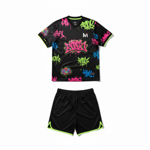 <b>Top</b> Quality Sublimated Soccer Uniform Custom Design Football Kits Breathable Lightweight Team Training Apparel Wholesale - Product Image 5