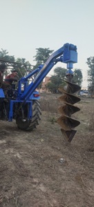 Perforadora Hidráulica Automática Avanzada para Plantas de Hierro, Accesorio 4x4 para Tractor con Transmisión por Engranajes para Excavación Rápida y Preparación del Suelo - Product Image 2