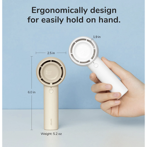 พัดลมมือถือ Jisulife รุ่น Life5 FA42-1 4500ma สีน้ำตาล - Product Image 6