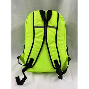 Sac à dos scolaire 2025 personnalisé avec logo, sangle détachable, pour adolescents, en polyester tendance, avec fermeture éclair et motif lettres, en velours côtelé, pour étudiants - Product Image 3