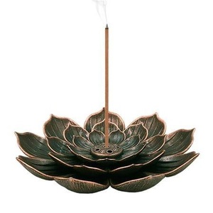 Porta Incienso Metálico Clásico Artístico, Herramienta Multiusos para Incienso en Barra, Ideal para Salas de Té - Product Image 1