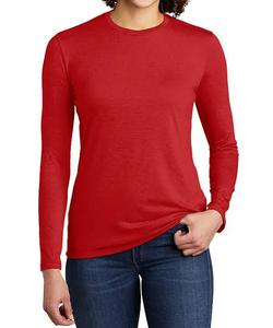 Pull en jersey 100 % coton tricoté à manches trois-quarts et col rond pour femme, coupe décontractée, longueur normale, couleur unie, idéal pour l'été - Product Image 1
