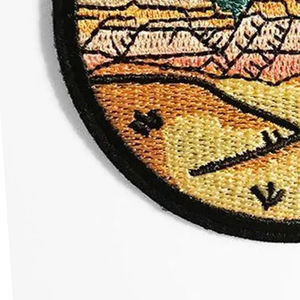 Écussons brodés personnalisés pour vêtements, vente en gros, design numérique, tissu sergé, pour robes et mode - Product Image 3