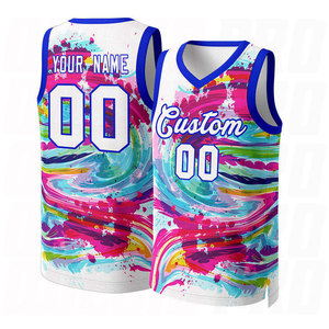 เสื้อบาสเก็ตบอลดีไซน์น้ำหนักเบา แห้งเร็ว ระบายอากาศดี ทันสมัย สินค้ามาใหม่ ใส่สบาย เหมาะสำหรับการฝึกซ้อมกีฬา ผลิตจากผ้าตาข่าย - Product Image 5