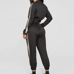 Conjunto Deportivo Elegante Personalizado con su Logotipo, Chándal para Mujer, Talla Grande, Felpa de Algodón, Conjunto de Dos Piezas al Por Mayor - Product Image 5