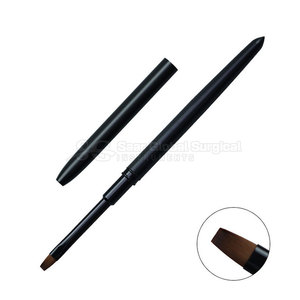 Complete Nail Art Brush <b>Set</b> Nylon Bristles Stainless Steel Handles Multiple Sizes for Nail Painting Drawing Detailed Decoration - Product Image 4