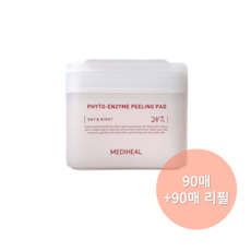 Offre Spéciale : Mediheal Phytoenzyme Exfoliating Pad Double Pack 180 Lingettes (1 Unité) – Gommage Visage Nettoyant Pores 90 Lingettes + 90 - Product Image 1