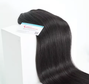 แฮร์พีซต่อผมแบบท็อปเปอร์ตรงจากกระดูก100% เวียดนามผมมนุษย์ไม่หลุดร่วงจากการขายส่ง - Product Image 4