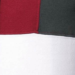 Men's Color Blocking Hooded Sweatshirt Regular Fit Casual Long Sleeve Knitted Cotton Autumn Wear 2027 - Product Image 5