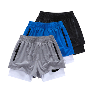 Custom Design Solid Mid Waist High Quality Mens Casual Shorts Breathable Quick Dry Outdoor Use Wholesale - Product Image 1