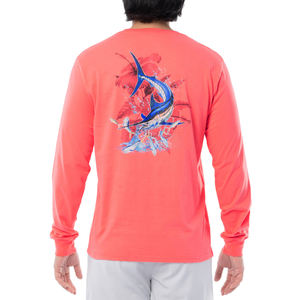 High Performance Hiking Fishing <b>Shirt</b> Custom 100% Polyester Unisex Long Sleeve <b>t</b> <b>Shirts</b> With <b>Pocket</b> fishing <b>shirt</b> - Product Image 2