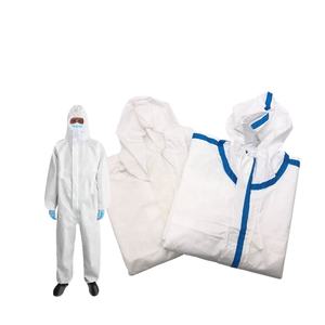 ชุดคลุมทางการแพทย์ผ้าระบายอากาศได้กันน้ำพร้อม EN14126สติกเกอร์ใบรับรอง CE - Product Image 3