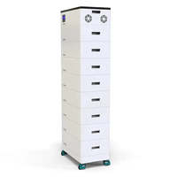 Sistema de Almacenamiento de Energía Doméstico Todo en Uno My Store, Color Blanco, con Batería de 20KWh, Capacidad de 150 AH, Inversor de Alto Voltaje, Integración a la Red