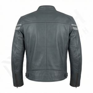 Veste en cuir pour moto NAI 0412C, veste de motard pour homme, veste de moto tendance, équipement de protection pour la conduite, vêtements de tourisme durables, nouveauté - Product Image 2