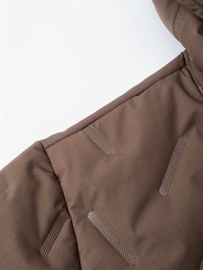 Veste d'hiver décontractée pour homme, à capuche, épaisse, doublée de polaire, à motif animalier uni, avec fermeture éclair - Product Image 6