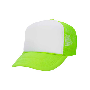 Gorra Trucker de Ciclismo Verde Menta Personalizada al por Mayor, Fabricante de Fábrica, ODM, Gorra de Malla de 5 Paneles con Cierre Ajustable - Product Image 1