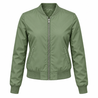 Blouson Bomber Femme de Haute Qualité 2026 du Fabricant – Matière Confortable et Respirante – Blouson Bomber pour Femme OEM