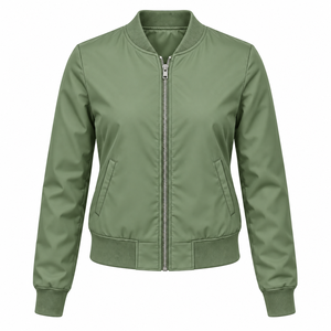 Chaqueta Bomber para Mujer de Alta Calidad 2026, Material Cómodo y Transpirable, Chaqueta Bomber para Dama, Fabricación OEM - Product Image 6