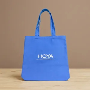 Bolsa de Compras de Lona en Oferta, 14x12x4 Pulgadas, Bolsa de Transporte Duradera y Reutilizable para Supermercados, Eventos Promocionales, Empresas - Product Image 2