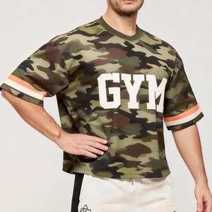 Pure Polyester Breathable Unique Style Street Wear Customized Over Sizes t Shirt - Product Image 5
