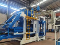 Machine automatique de fabrication de pavés et de blocs de béton à haute productivité avec moteur à pression hydraulique, facile à utiliser