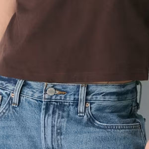 Camiseta Básica Lisa para Mujer, Algodón Premium Transpirable, Uso Diario Informal, Precio de Fabricante para Compradores Mayoristas, Ropa Casual 2026 - Product Image 5