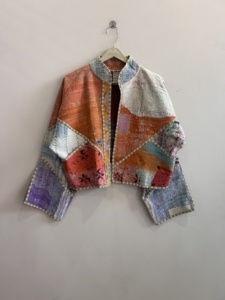 Wholesale Lot Of <b>Kantha</b> Quilted Handmade Boho <b>Jacket</b> Vintage Reversible One Size <b>Jacket</b> - Product Image 3