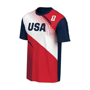 Camiseta de Fútbol para Hombre, Manga Corta, Logotipo Estampado en la Parte Delantera, Secado Rápido, Transpirable, Pantalones Cortos Deportivos Casuales, Servicio OEM, Personalizada, 100% Poliéster - Product Image 2