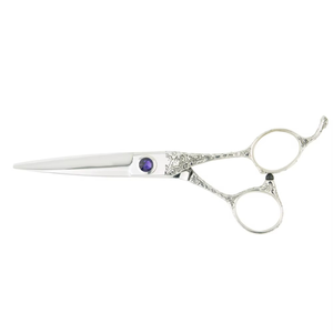 Ciseaux à cheveux professionnels de qualité supérieure en acier inoxydable pour la coupe de cheveux en salon ou à domicile avec poignée de styliste - Product Image 4