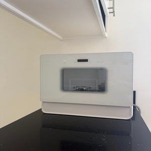 Lavavajillas de encimera portátil A-I-R-M-S-E-N de 5 litros con tanque de agua incorporado, color blanco, excelente - Product Image 1