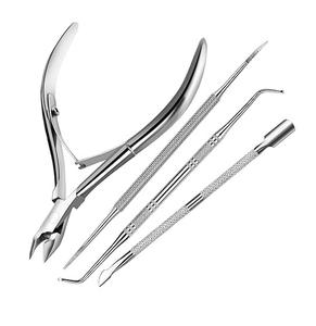 ที่ตัดหนังกำพร้าเหล็กคุณภาพสูง ที่ตัดเล็บลายดีที่สุด สำหรับทำเล็บมือ เล็บเท้า และกำจัดเล็บขบ - Product Image 1