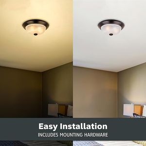 Plafonniers encastrés à 2 lumières Reedley par Designers Fountain - Product Image 3