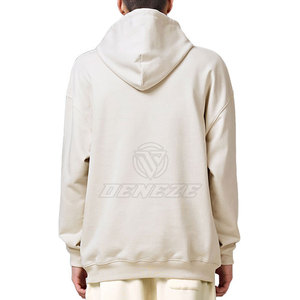 Sweats à capuche décontractés pour hommes, couleur unie, dernier design, vêtements basiques tendance, coupe ajustée. - Product Image 3